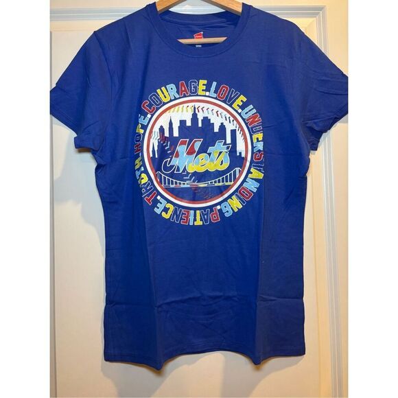 Mets x Autism Awareness Women's T-shirt size Large - Picture 1 of 2